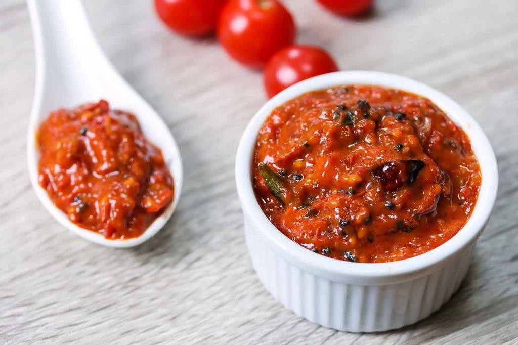 Indian-Style Spicy Pickled Tomatoes