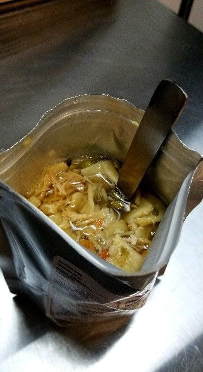 Instant Freeze-Dried Chicken Noodle Soup