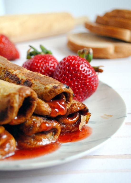 Instant PB&J French Toast Sticks