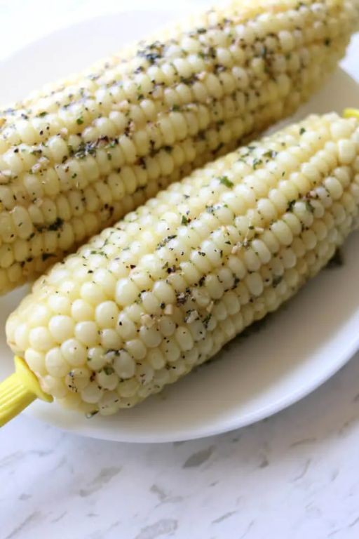 Instant Pot Corn on the Cob with Garlic Butter
