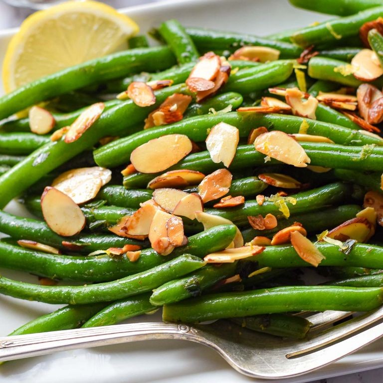 Instant Pot Green Beans with Almonds