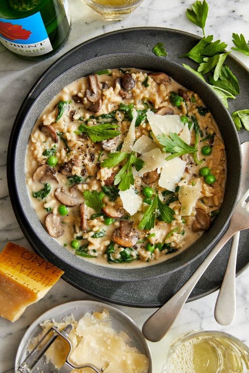 Instant Pot Mushroom Risotto