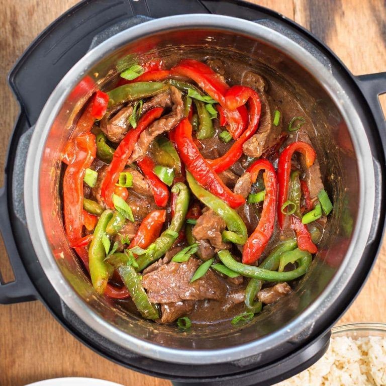 Instant Pot Pepper Steak