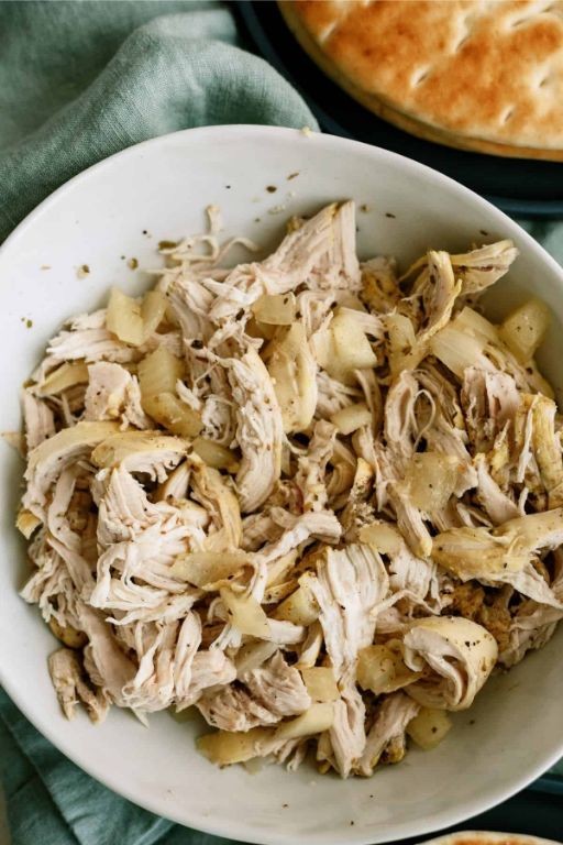 Instant Pot Shredded Chicken Gyros