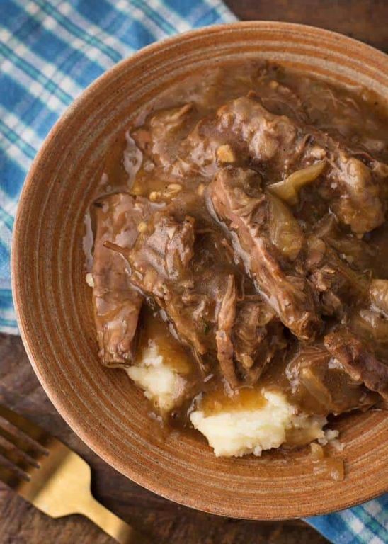 Instant Pot Steak and Onion Soup