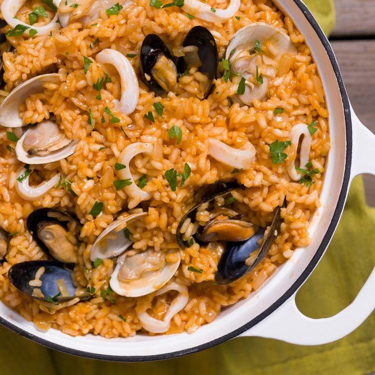 Italian-style Seafood Risotto