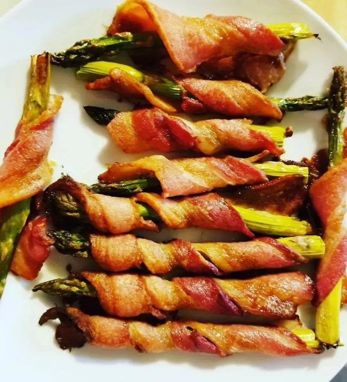 Jalapeño Bacon Wrapped Asparagus