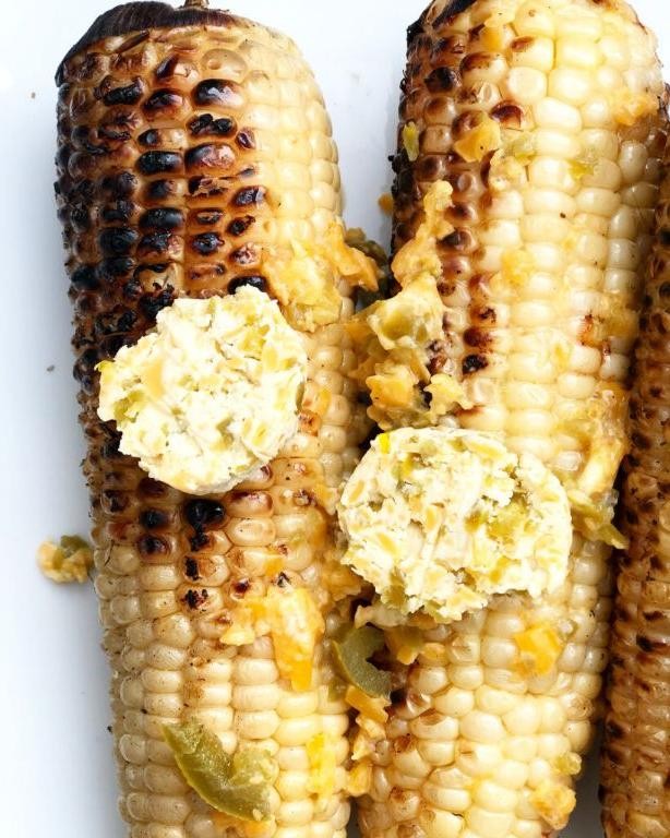 Jalapeño Cheddar Grilled Corn