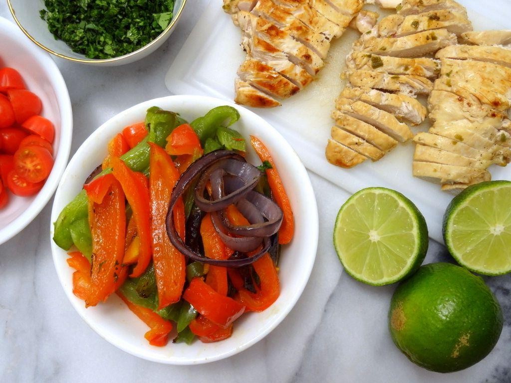 Jalapeño Lime Chicken Fajitas