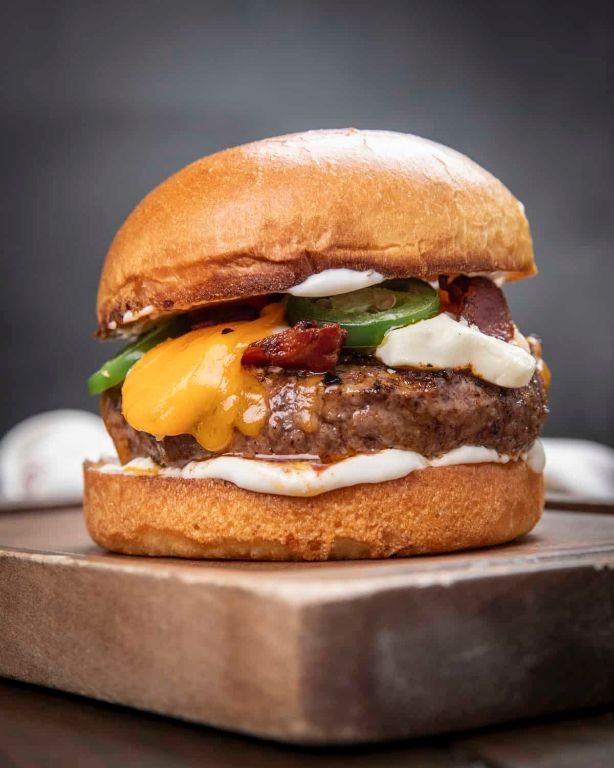 Jalapeño Popper Burger