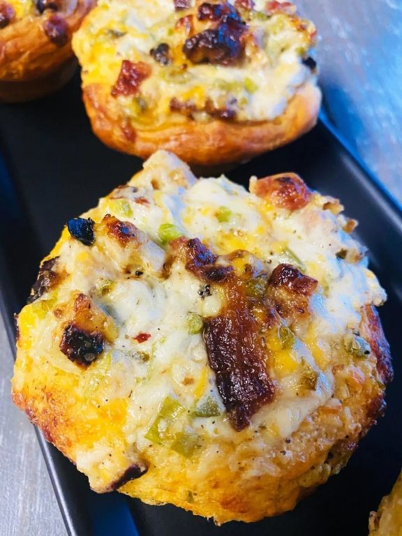 Jalapeño Popper Chicken and Cornmeal Biscuits