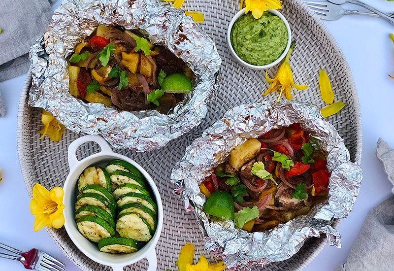 Jamaican Jerk Chicken Foil Pack