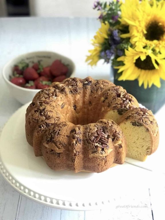 Jamaican Rum Cake with Appletons Glaze