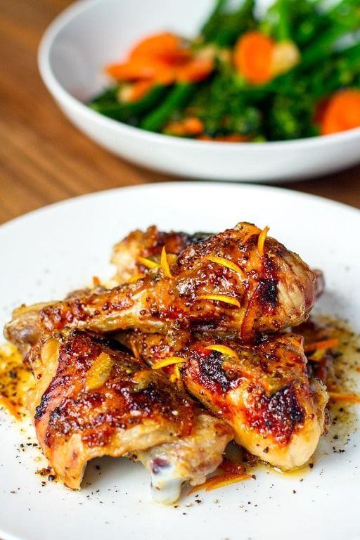 Jameson Orange Marmalade Glazed Chicken
