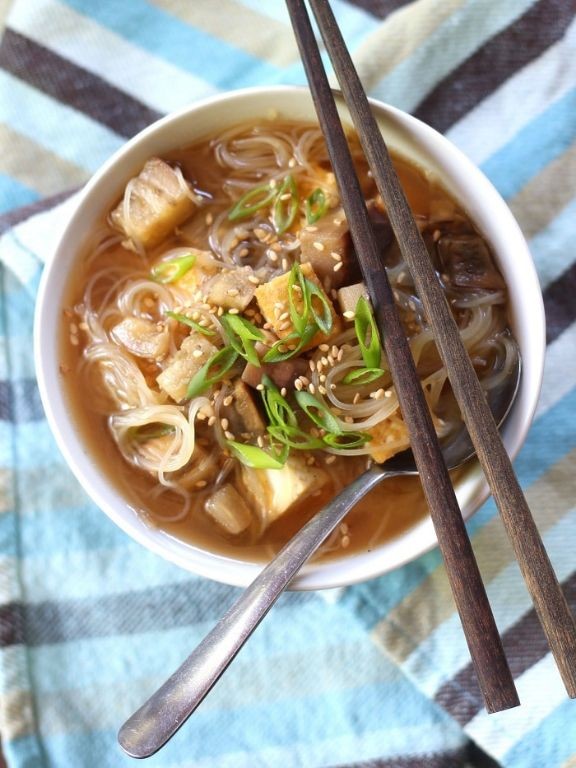 Japanese Eggplant Miso Soup
