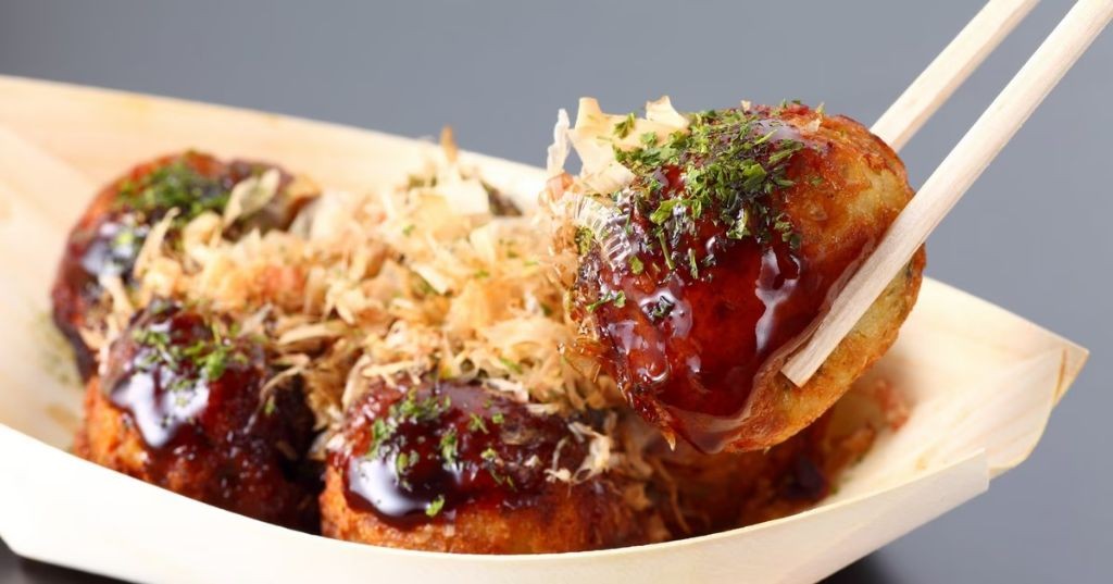 Japanese Takoyaki Octopus Balls