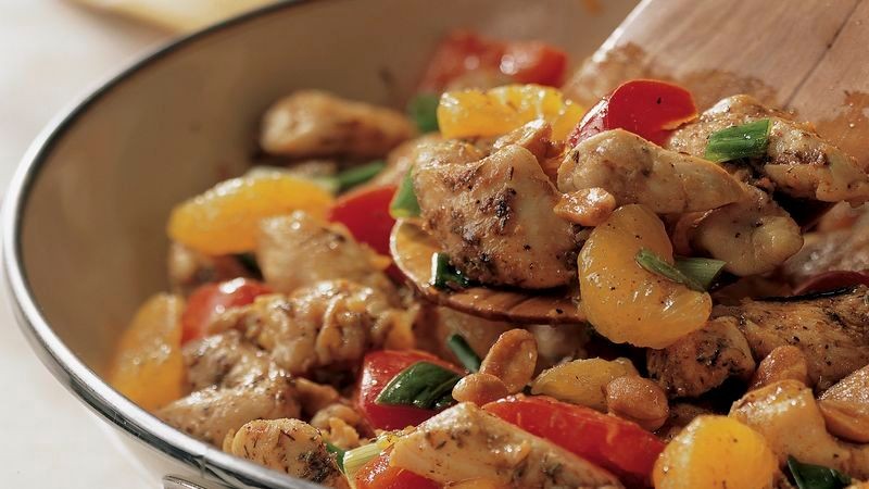 Jerk Chicken Stir-Fry with Bell Peppers and Onions