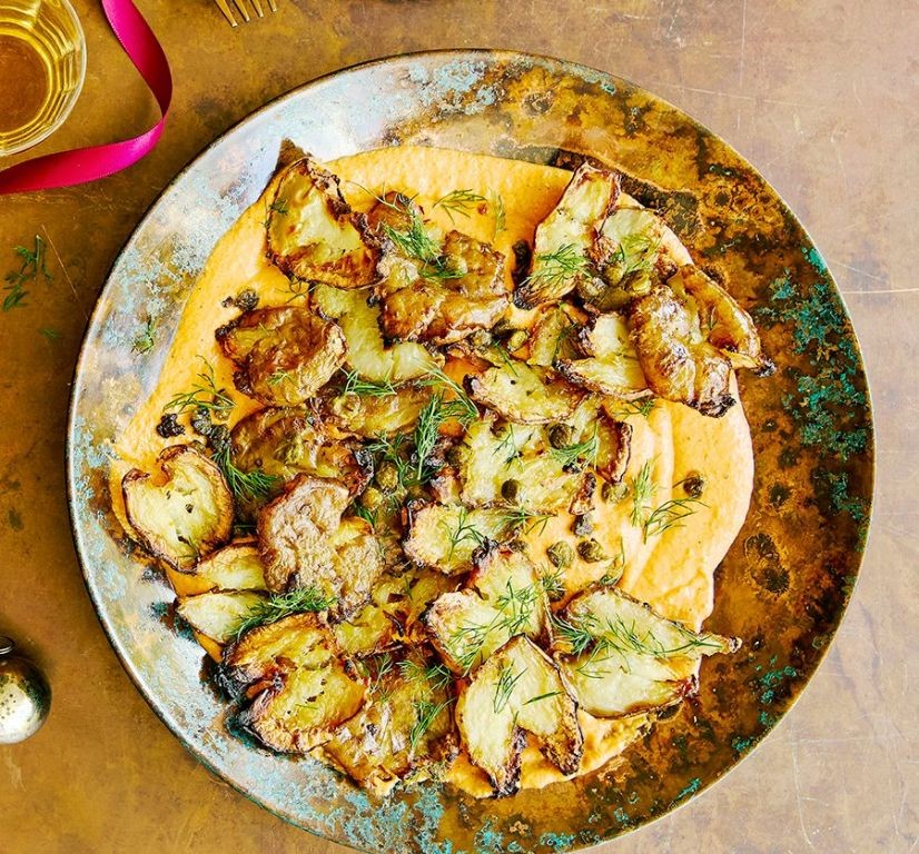 Jerusalem Artichoke and Goat Cheese Dip