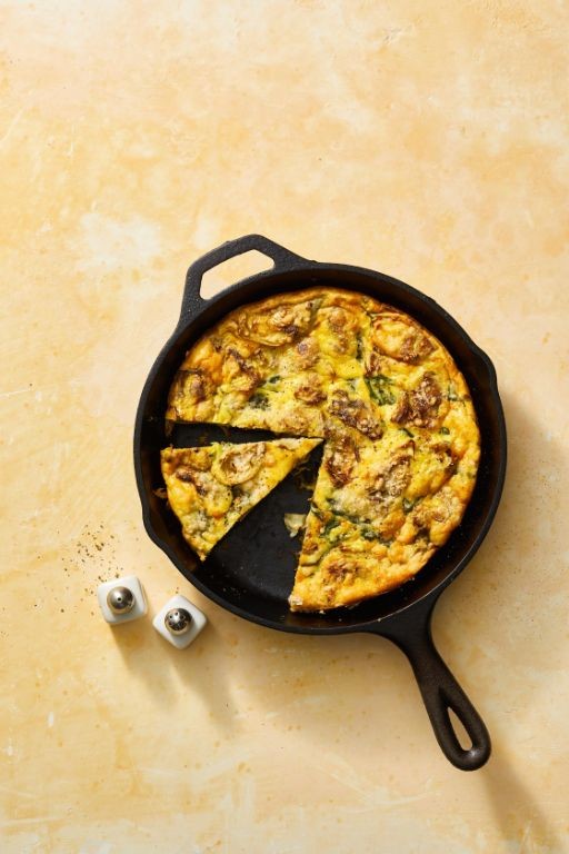 Jerusalem Artichoke and Herb Frittata