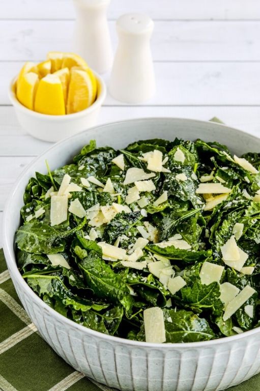 Kale and Parmesan Low Carb Salad
