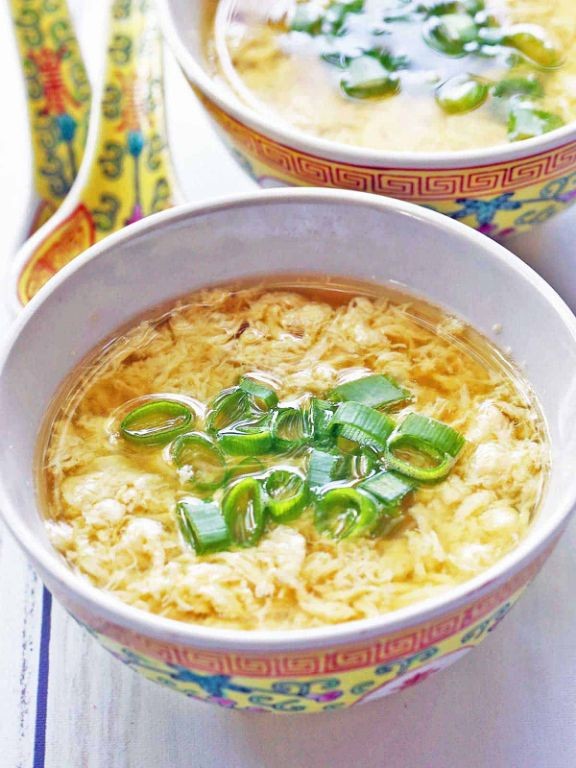 Keto Canned Chicken Egg Drop Soup