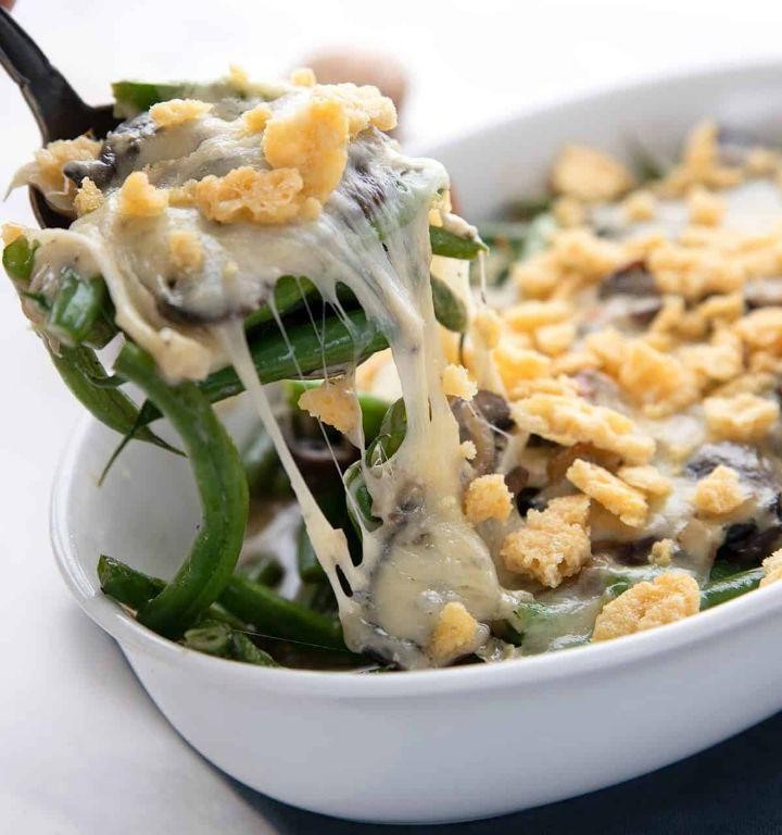 Keto Green Bean Casserole