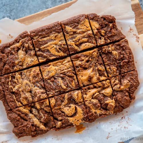 Keto Peanut Butter Brownies