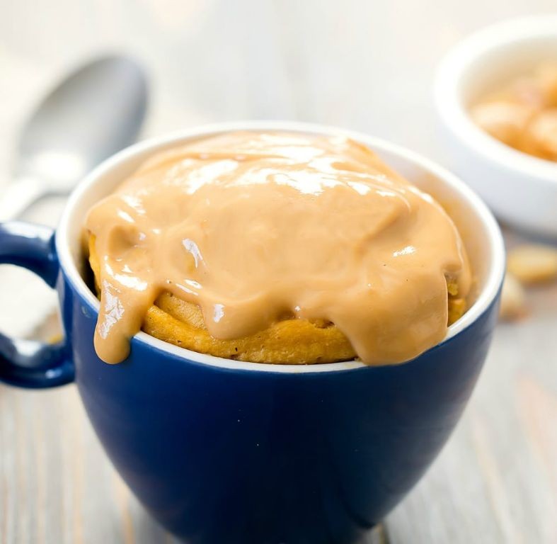 Keto Peanut Butter Mug Cake