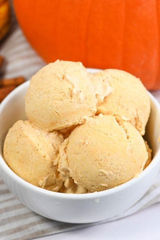Keto Pumpkin Ice Cream