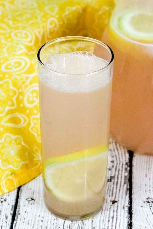 Keto Rhubarb Lemonade