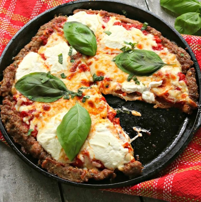 Keto Ricotta Pizza Crust