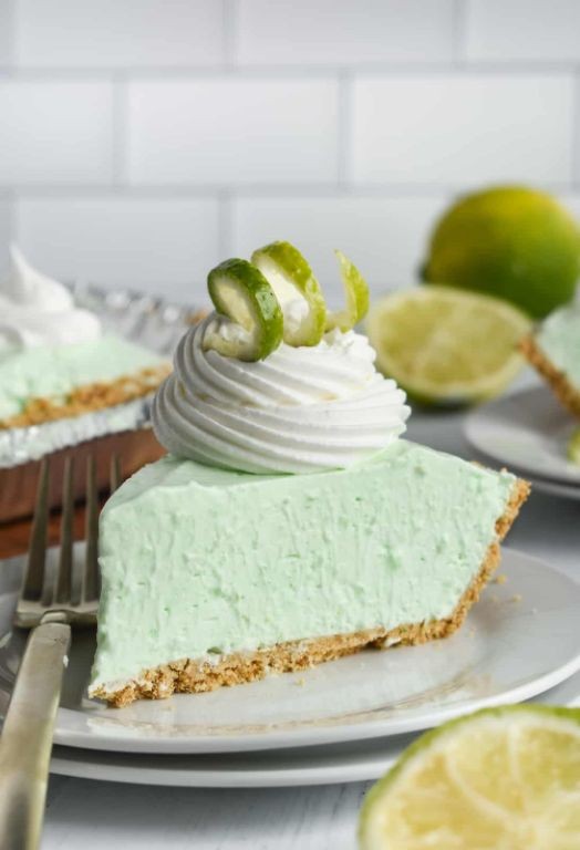 Key Lime Jello Pie with Graham Cracker Crust