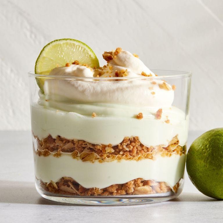 Key Lime Pie Mousse with a Light and Airy Texture
