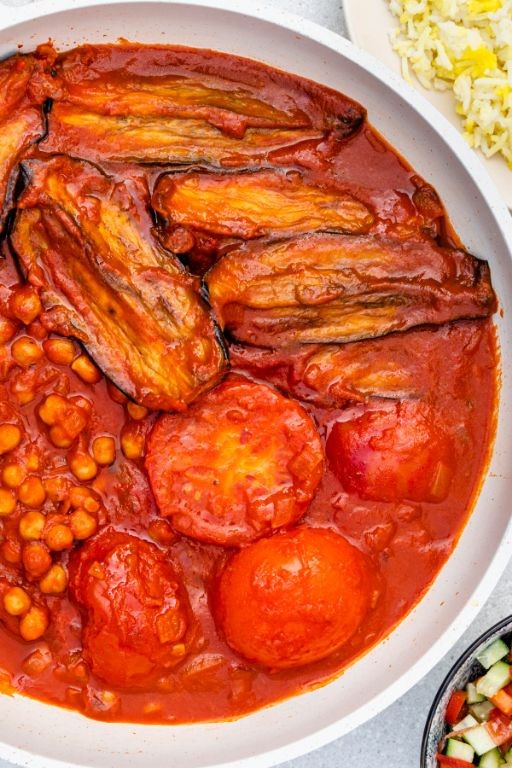 Khoresh Bademjan (Eggplant Stew)