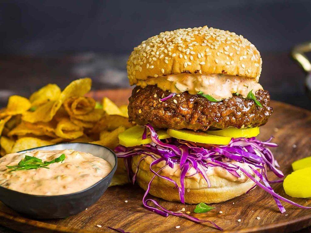 Korean BBQ Bulgogi Burger