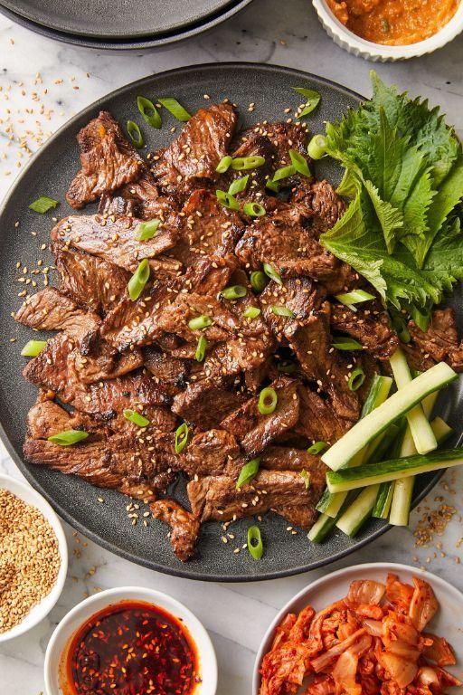Korean BBQ Thin Sliced Sirloin Tip Steak
