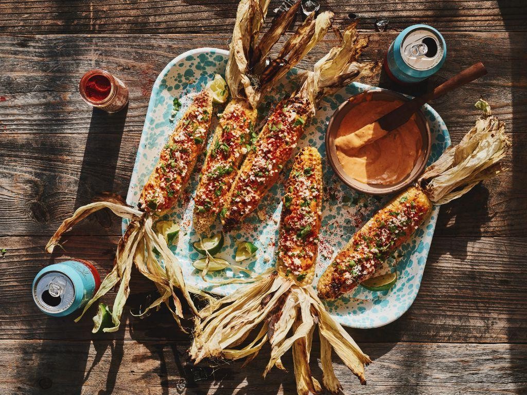 Korean Gochujang Grilled Corn