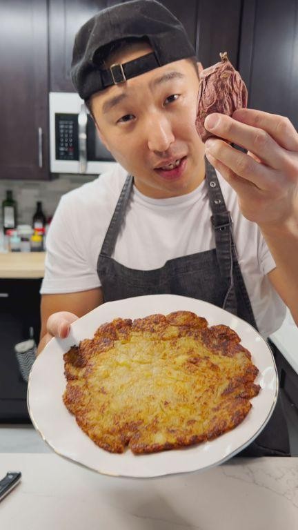 Korean Sweet Potato Pancakes