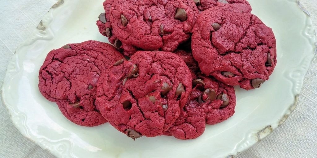 Ladybug Red Velvet Cookies