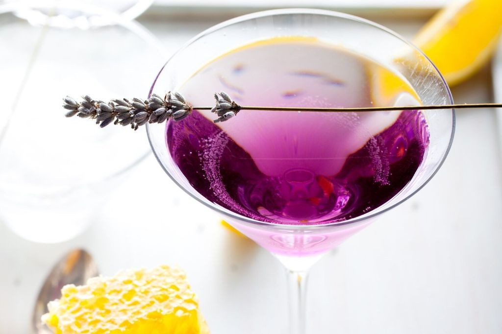 Lavender Elderflower Martini