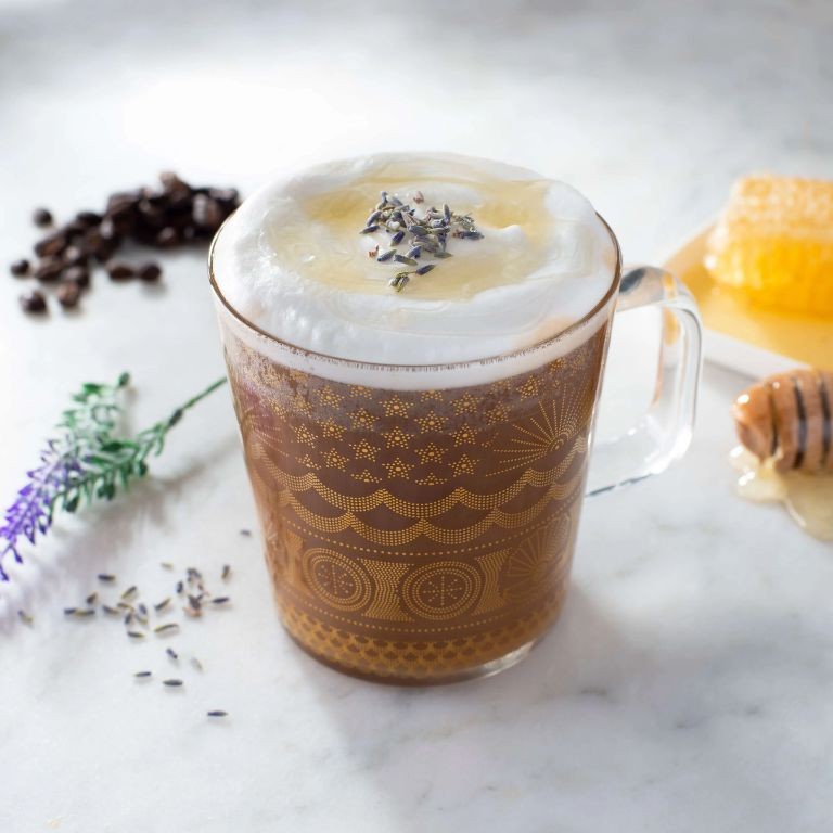 Lavender Honey Latte