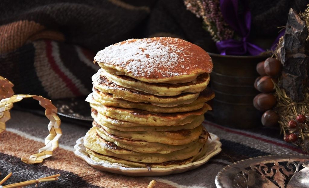 Lavender Honey Souffle Pancakes