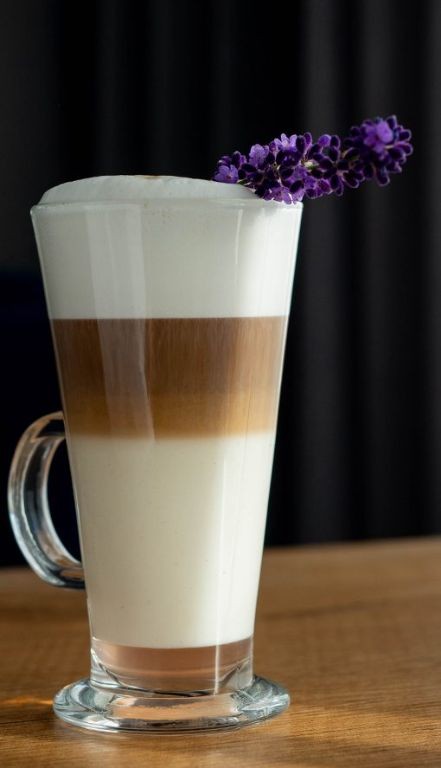 Lavender Infused Caffè Macchiato