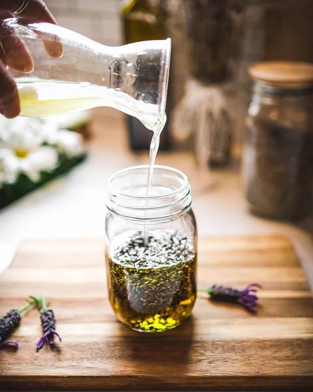 Lavender Infused Coconut Oil