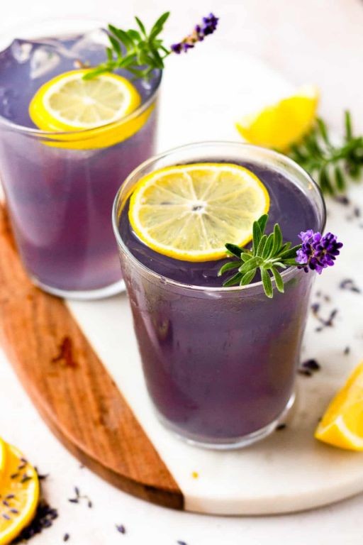 Lavender Lemonade Mocktail
