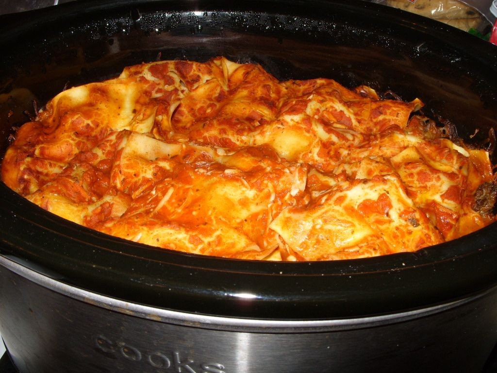 Lean Beef and Kale Slow Cooker Lasagna