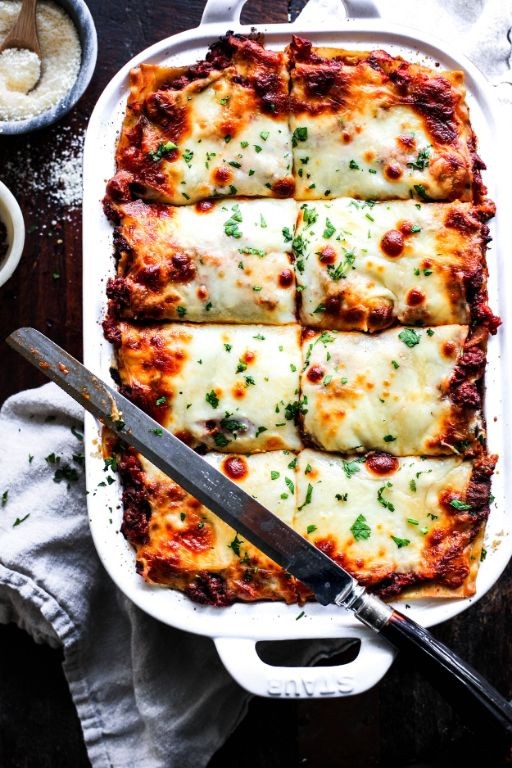 Lean Beef and Spinach Lasagna