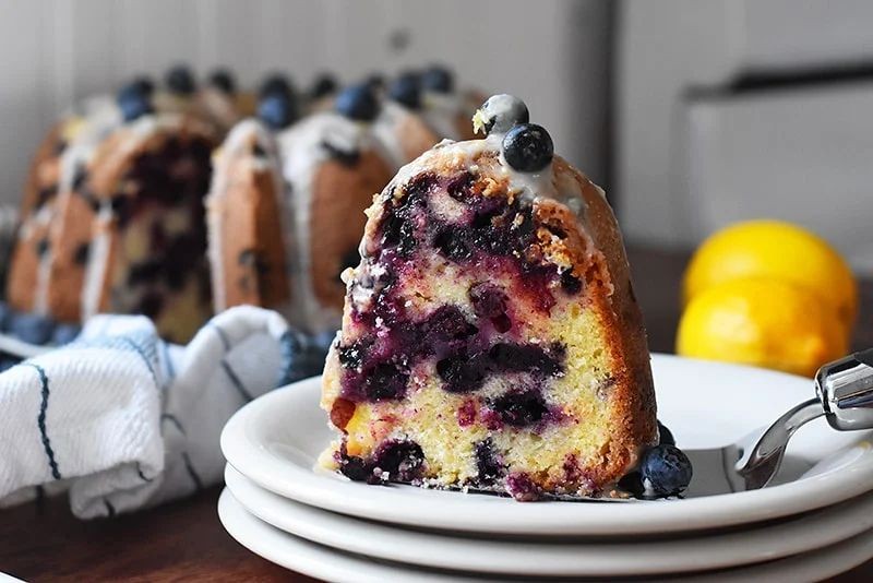 Lemon Blueberry Bundt Cake