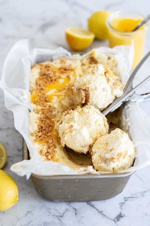 Lemon Cheesecake Ice Cream