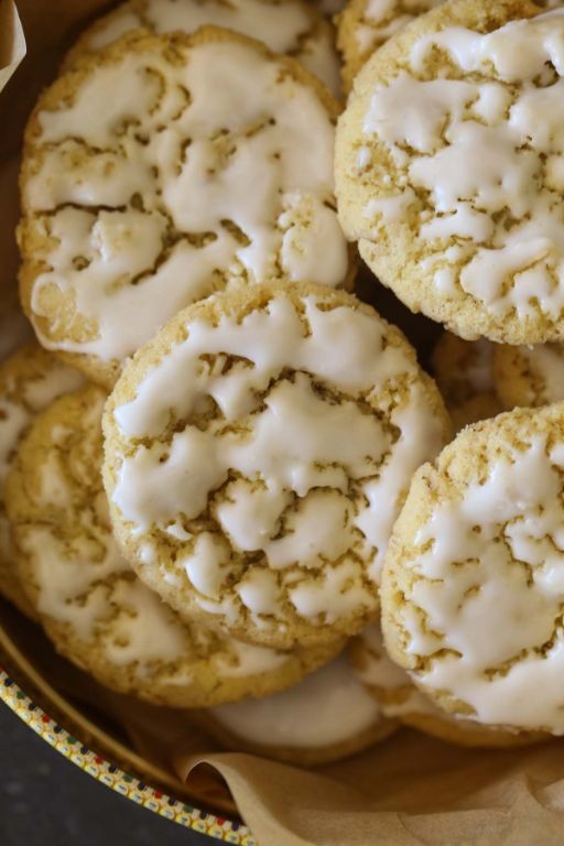 Lemon Glazed Oatmeal Cookies